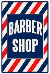 The Mobile Barbers Sign